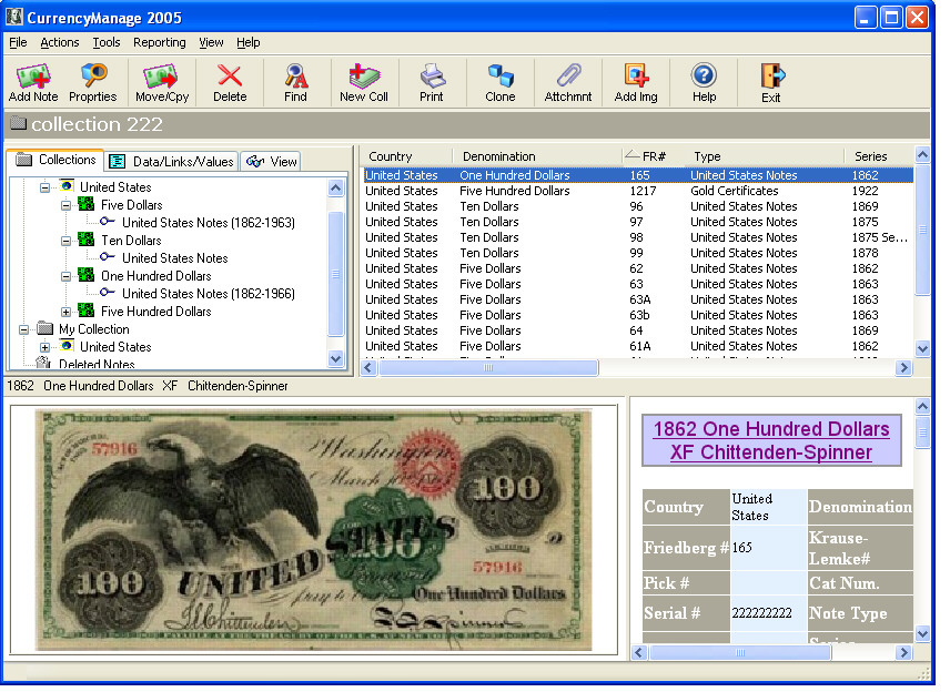 Screenshot of CurrencyManage