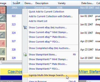 LignUp Stamp Identification Step 1