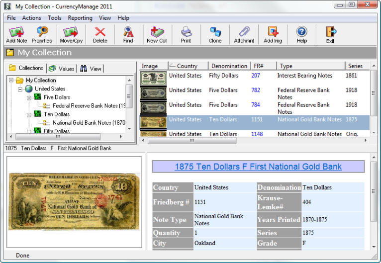 Click to view CurrencyManage 2011 screenshot