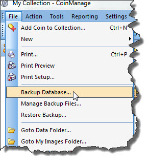CoinManage File Backup